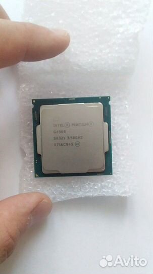 Новый Процессор intel pentium G4560 3.50GHZ