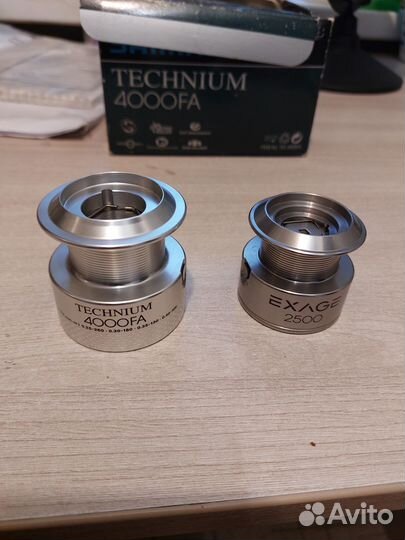 Шпули на shinano Technium 4000FA и shinano Exage 2