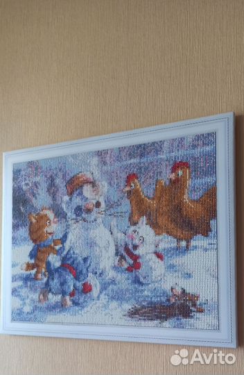 Алмазная мозаика(Готовая)