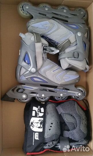 Ролики женские rollerblade 39 размер + защита
