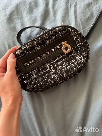 Сумка твидовая