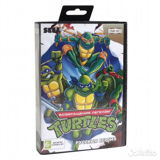 Черепашки Ниндзя (Turtles) на Sega