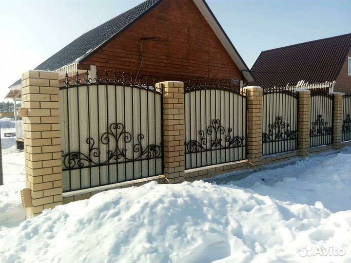 Кованый забор