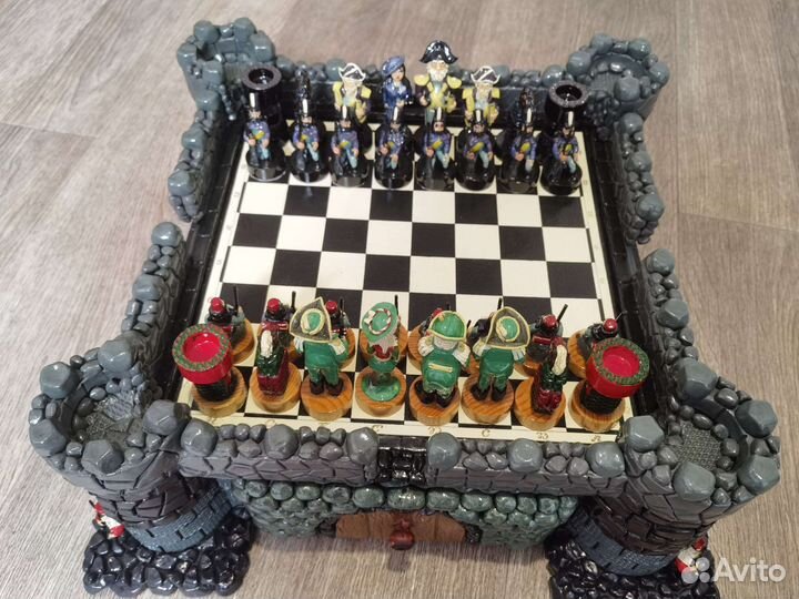 Шахматы ручной работы новые