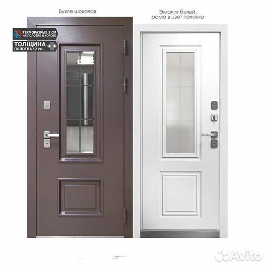 Дверь с терморазрывом от производителя