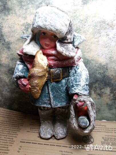 Набор ватных елочных игрушек