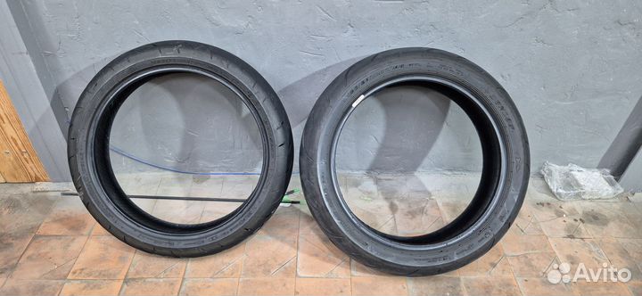 Моторезина Dunlop 120 70 R17, 160 60 R17