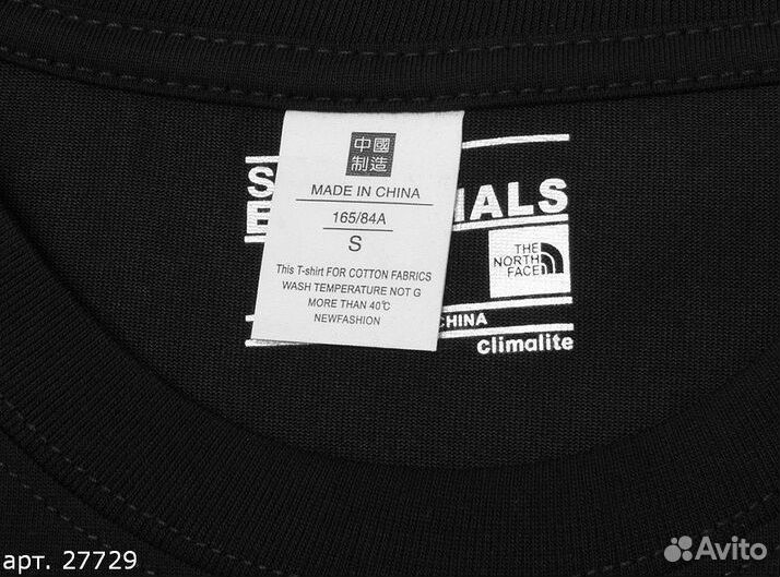 Футболка The North Face Черная