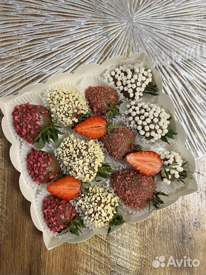 Клубника в бельгийском шоколаде