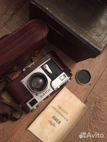 Фотоаппарат Смена35.смена8,Киев 3 Коробка Комплект