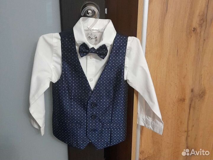 Костюм для мальчика брюки и рубашка 104