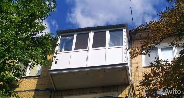 Пластиковые балконы собственное производств
