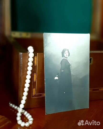 Старинная антикварная почтовая карточка фотография