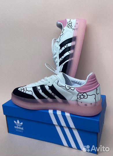 Кроссовки adidas samba hello kitty