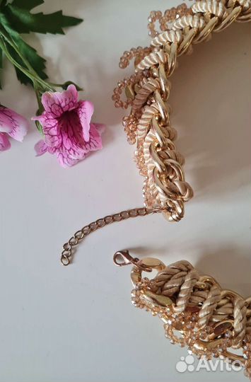 Колье ожерелье бижутерия Италия