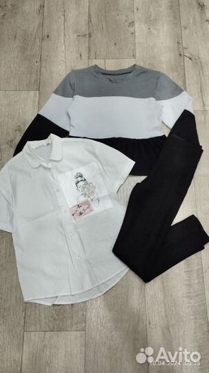 Одежда на девочку р-р 140