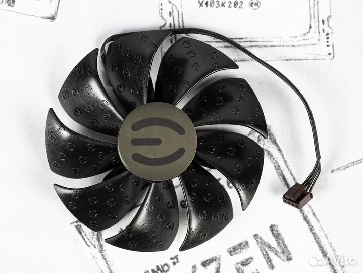 Вентилятор evga nvidia RTX XC ultra 87мм №2
