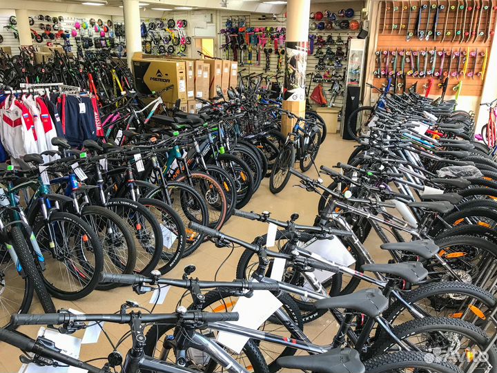 Велосипед горный скоростной