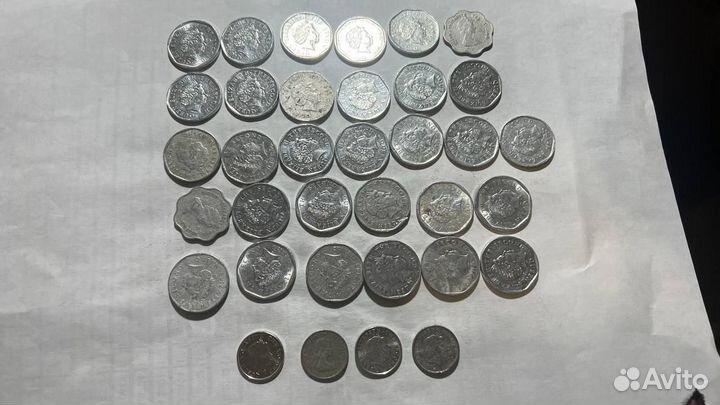 Монеты Восточные Карибы