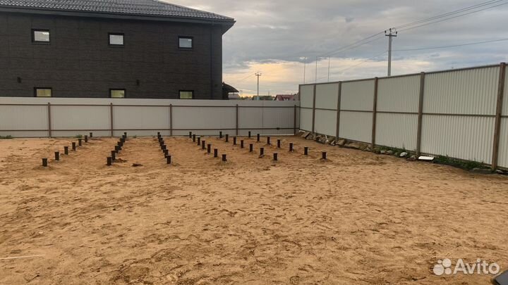 Винтовые сваи под ключ