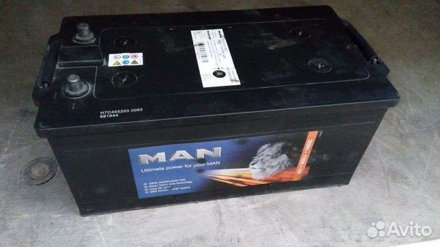 Аккумулятор ман 225 а.ч