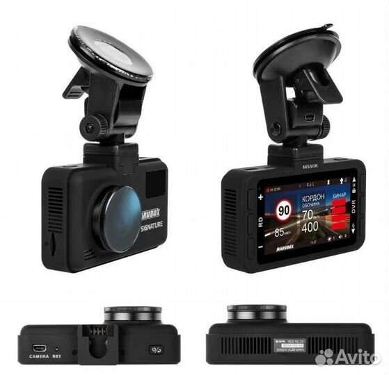 Видеорегистратор 4в1, Wi-Fi, GPS, радар, камера за