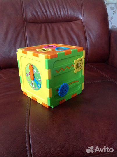 Кубик сортер развивашка