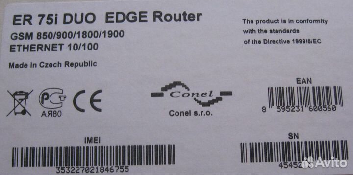 Conel ER 75i DUO gprs/edge Ethernet-router