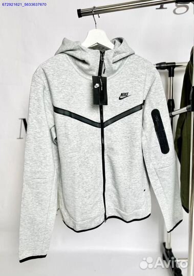 Зип худи Nike Tech Fleece (Арт.18623)