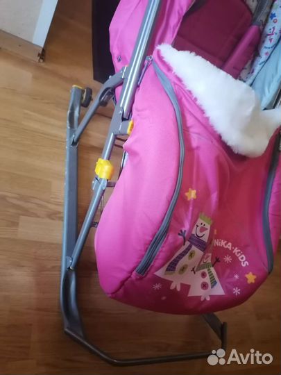 Коляска санки