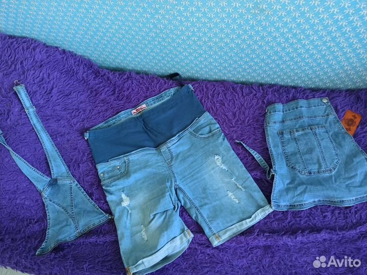 Шорты-комбинезон для беременных