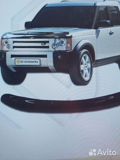 Дефлектор капота Land Rover Discovery 3