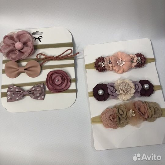 Повязки на голову для девочек