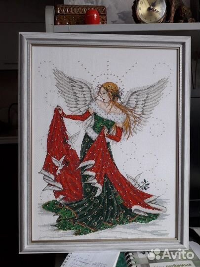 Картина вышитая крестом