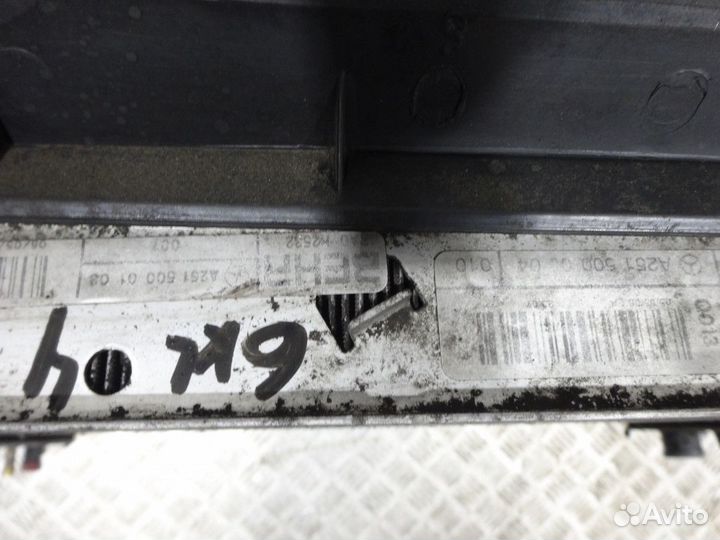 Кассета радиаторов Мерседес мл гл 164