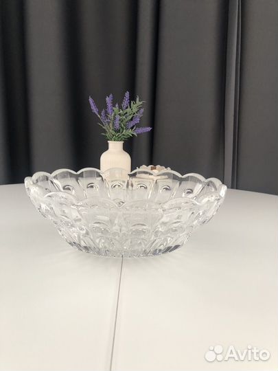 Салатник хрустальный