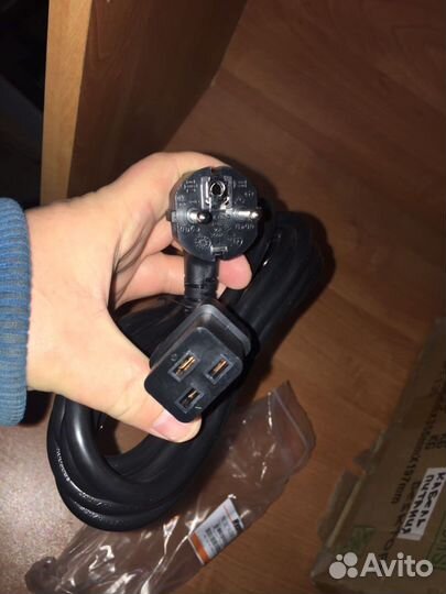 Кабель питания C19 Hyperline