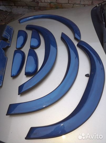 Накладки на арки колес ваз 2110