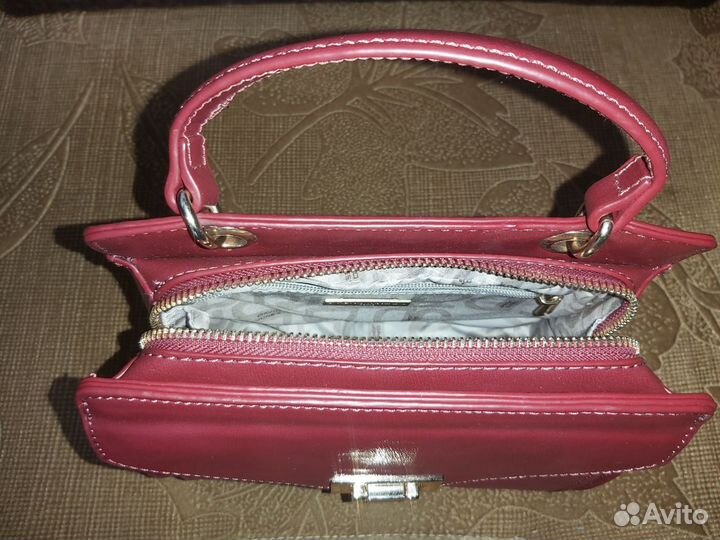 Дизайнерская дамская сумочка из натуральной кожи