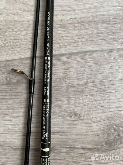 Спининг с катушкой