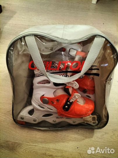 Роликовые коньки 35 38 детские