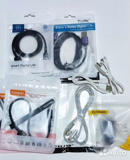 Кабели type c, micro usb