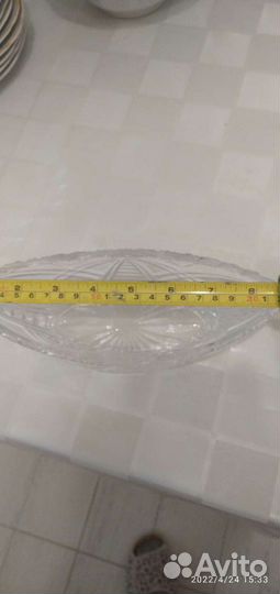 Ваза хрустальная СССР