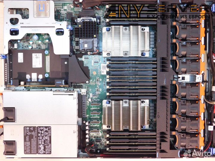 Сервер Dell R640 2x Gold 6136 256Gb H330 8SFF