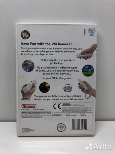 Диски Play и Sport для Nintendo Wii