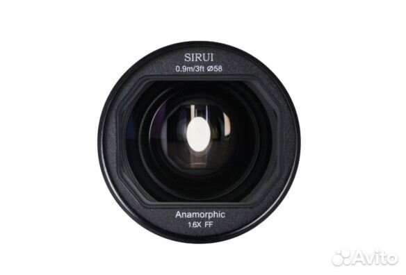 Объектив Sirui Saturn 35mm T2.9 1.6x FF Anamorphic