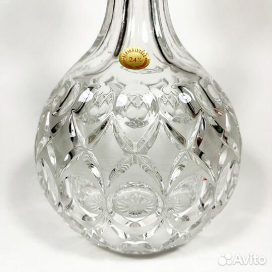 Хрустальный графин штоф Nachtmann серебро