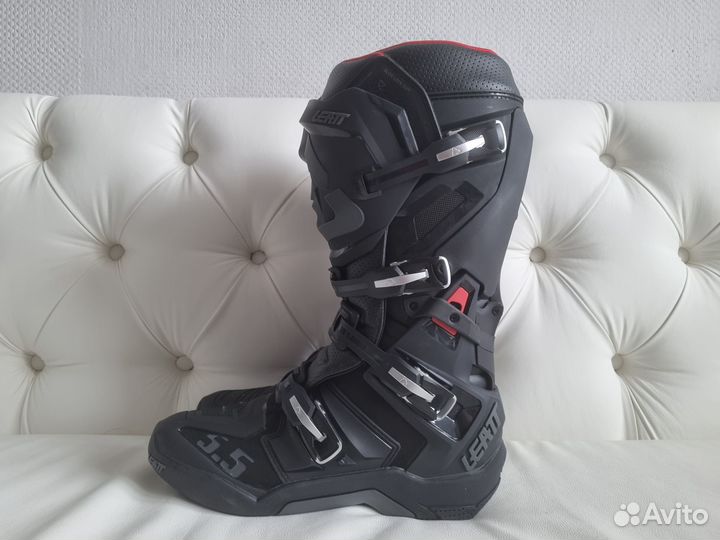 Эндуро Мотоботы Leatt 5.5 Черные Кроссовые Black