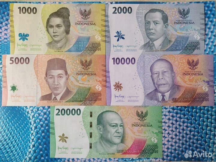 Боны Индонезии UNC пресс