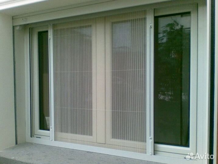 Москитная сетка гармошка